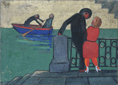 Александр Арефьев, 1954, холст, темпера, бронза, собрание В. и И. Шевеленко
